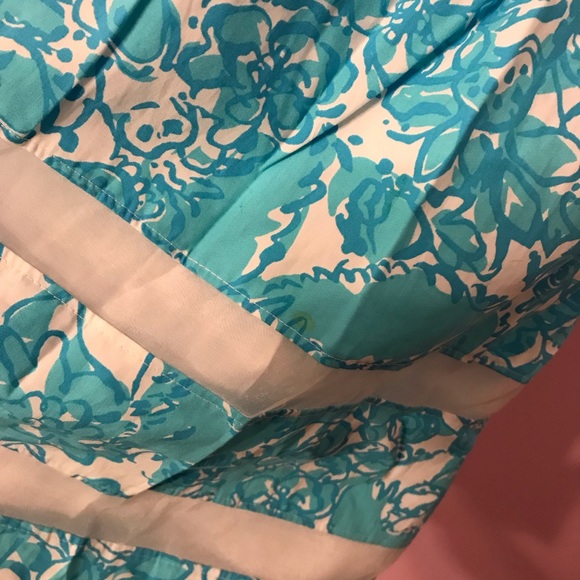 Lilly Pulitzer blue she’s a fox Ollie dress size 14 - Picture 10 of 10